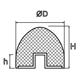 dempers van rubber